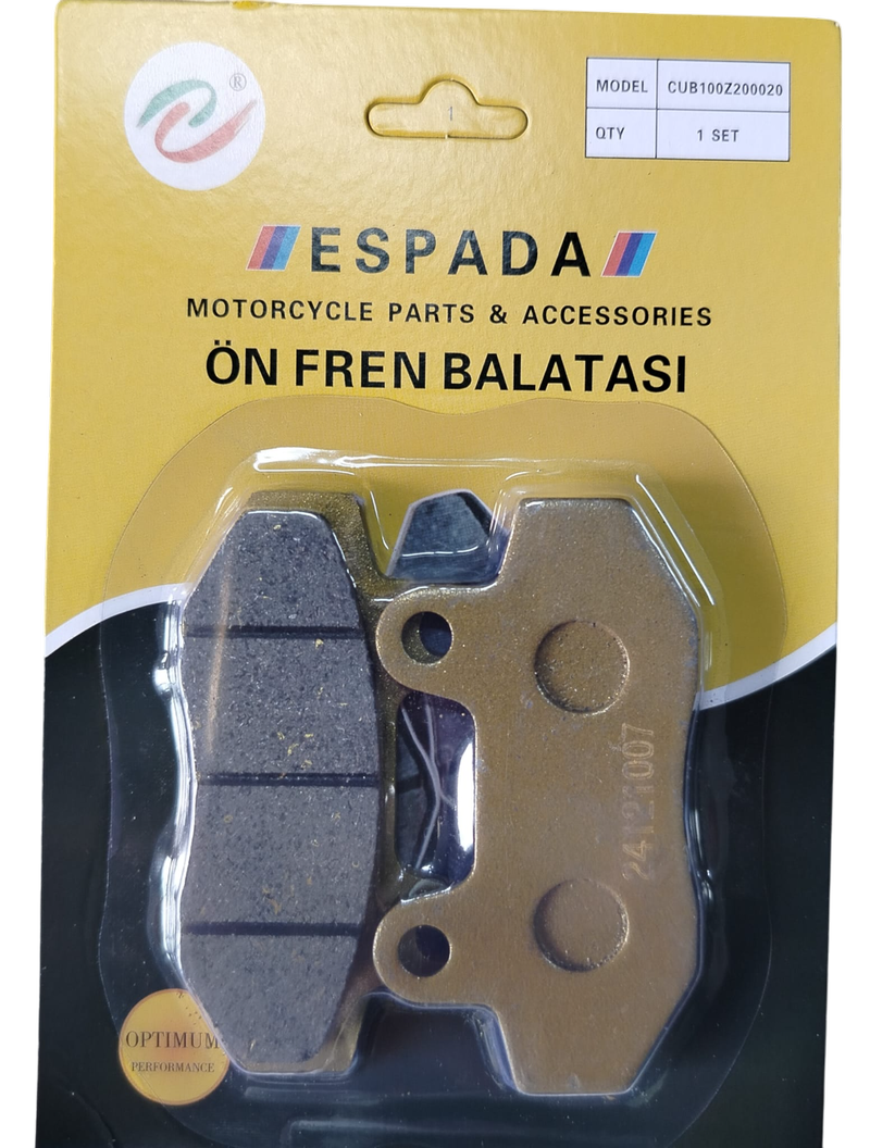 Cup 100 Ön Disk Fren Balatası