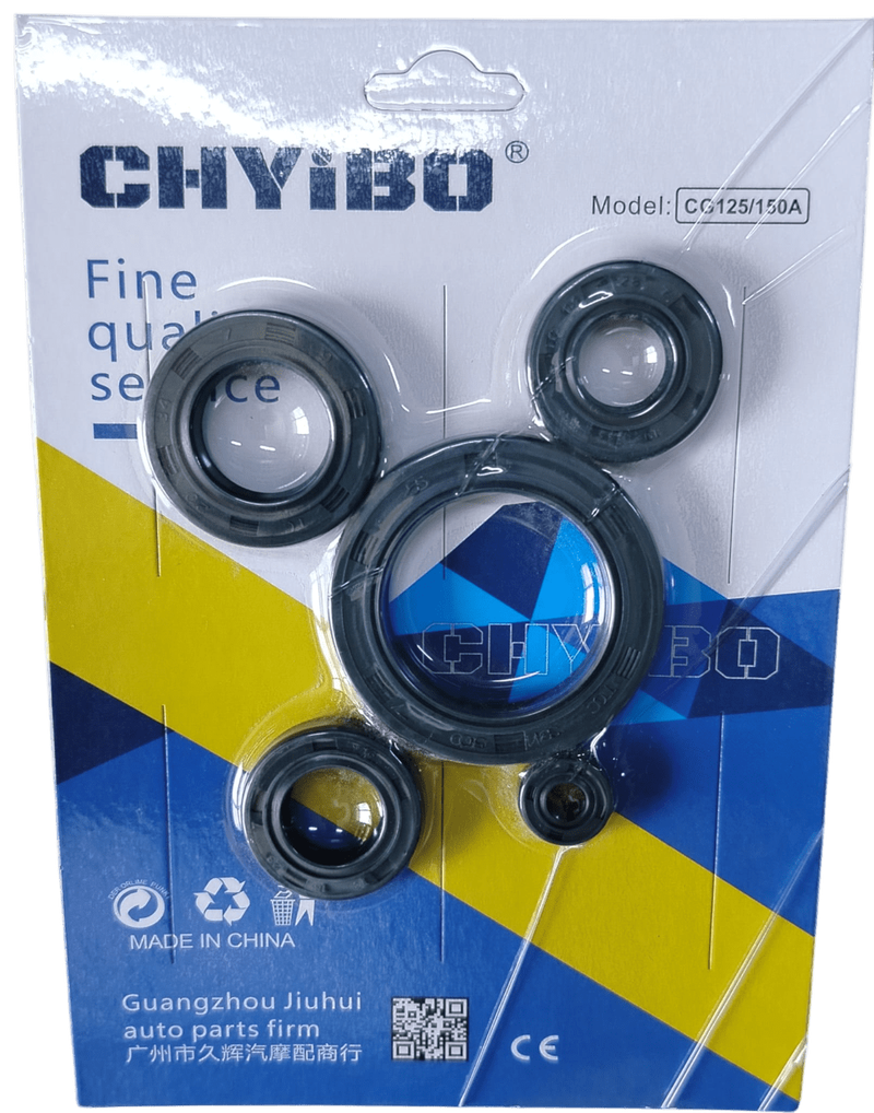Cg 125-150cc Keçe Takımı Yüksek Kalite Kahverengi